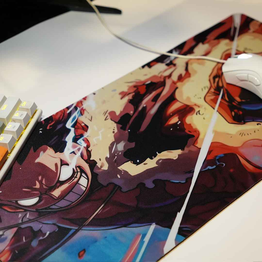 Red Hawk Rising Deskmat