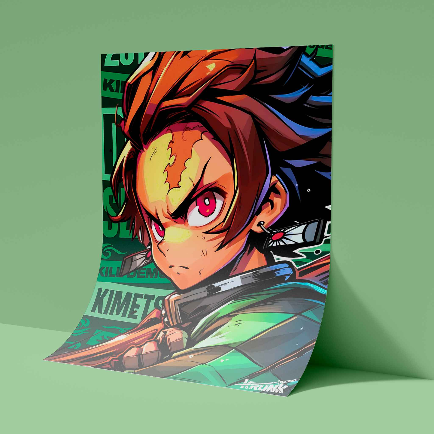 Tanjiro Demon Slayer Poster
