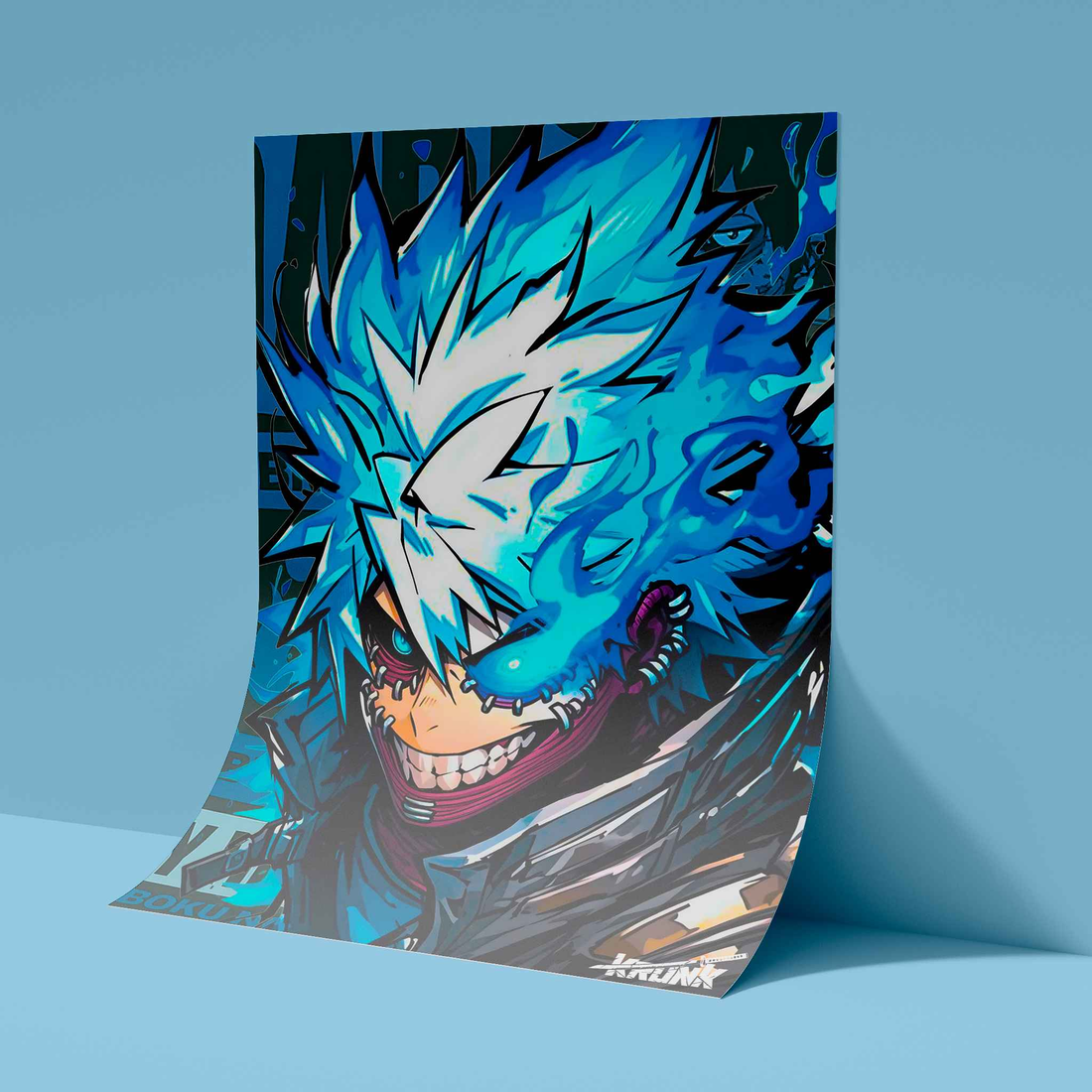 Blue Inferno Dabi Poster