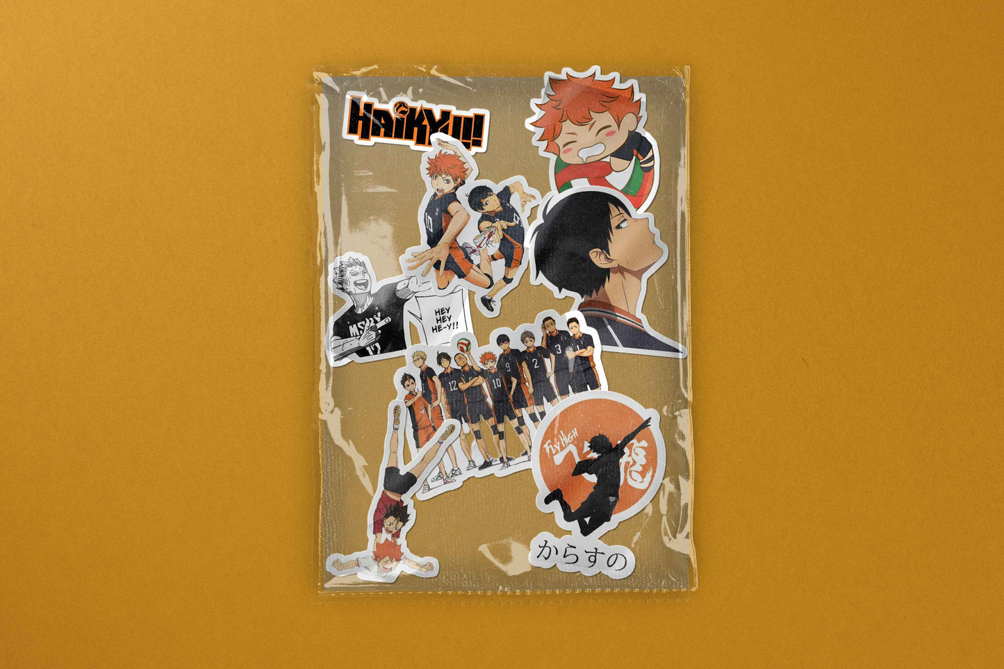 Haikyu Sticker Pack | 8 stickers