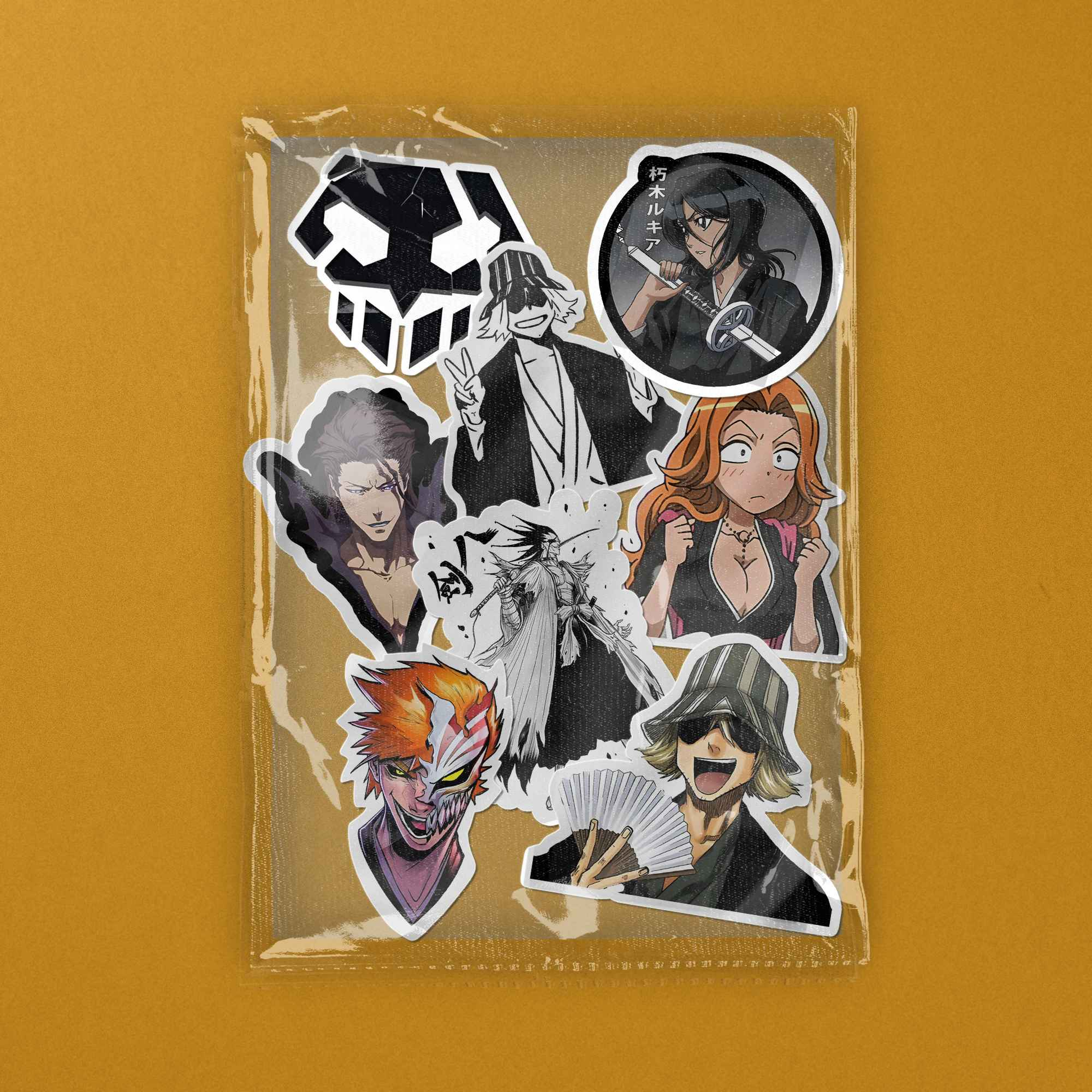 Bleach Sticker Pack | 8 stickers