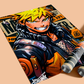 Orange Flash Poster