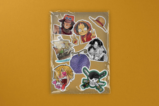 One Piece Sticker Pack | 8 stickers