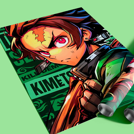 Tanjiro Demon Slayer Poster